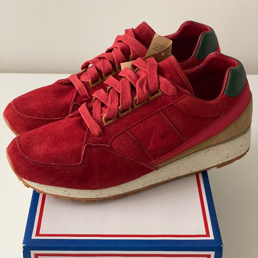 size 9 - Le Coq Sportif 24 Kilates Rose Red flash